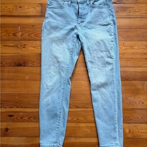 Madewell Light Blue Ankle Jeans